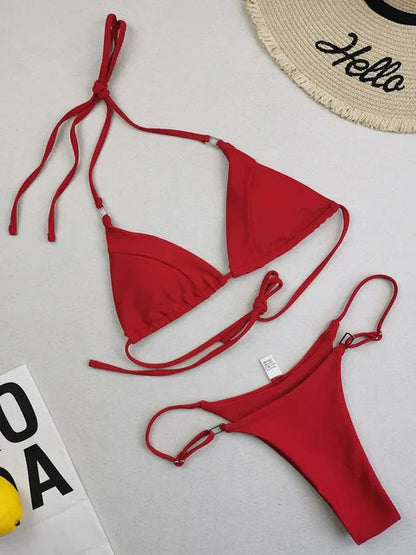 Damunderkläder Set Låg Midja Vadderad Nylon för Snygga Underkläder Dam 0