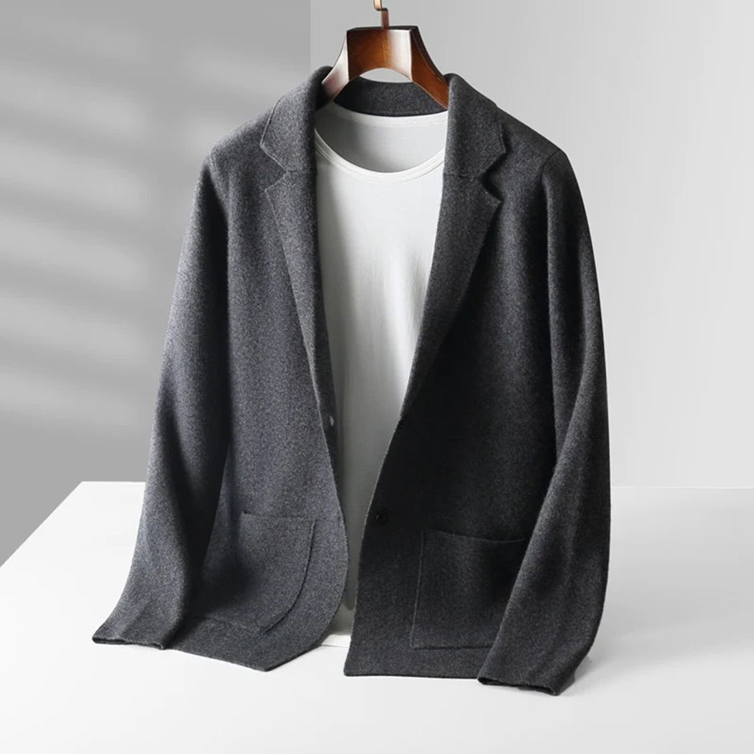 Variant image for Herr Kofta Varm Ull Plysch Elegant För Höst och Vinter-13