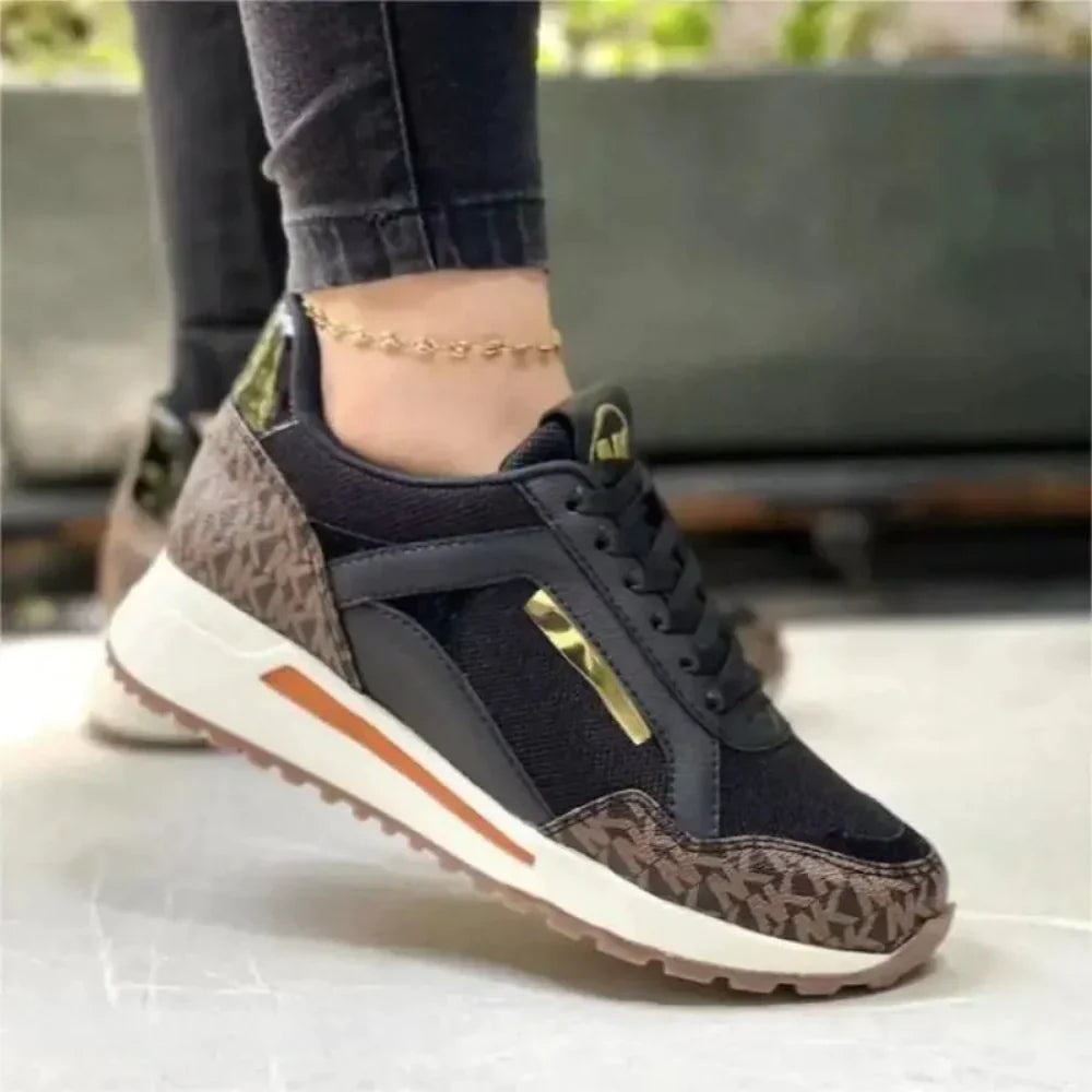 Herrskor Sneakers För Vandringsentusiaster Syntetmaterial-2