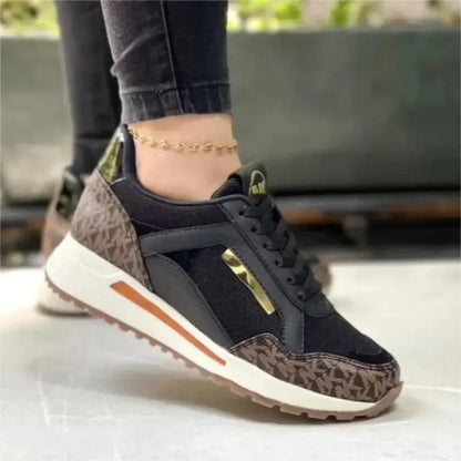 Herrskor Sneakers För Vandringsentusiaster Syntetmaterial-2