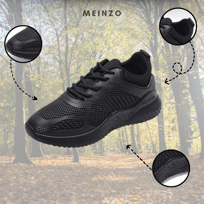 Kvinnors Sneakers Lätta Andningsbara Ergonomiska Syntetmaterial-3