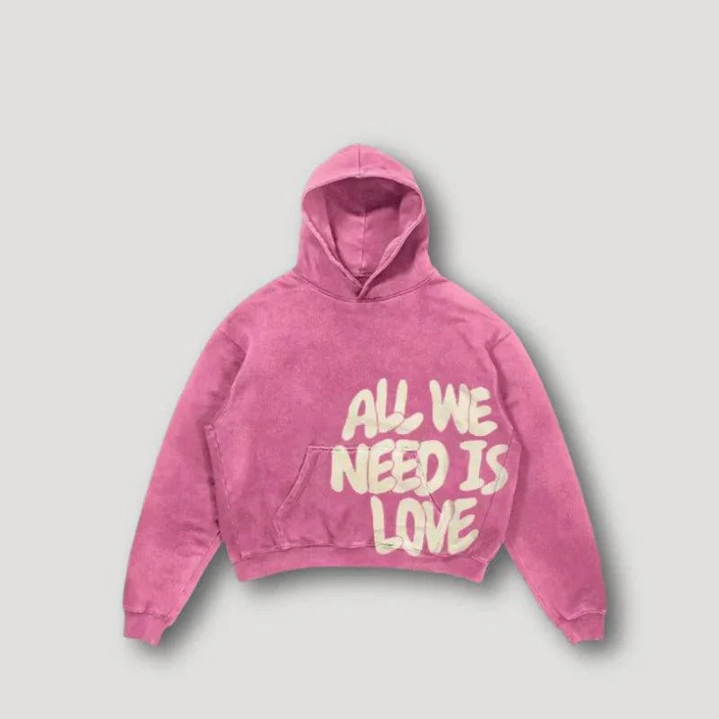 Variant image for Unisex Hoodie Grafisk Design 100% Bomull Streetwear-51