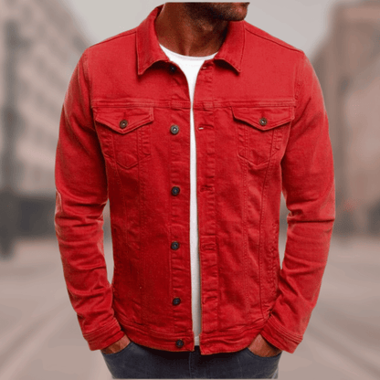 Variant image for Damjacka Denim Modern Design Bekväm Passform-11