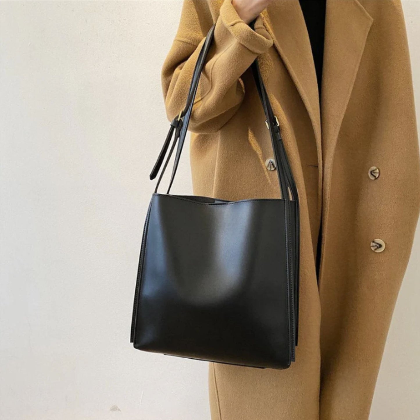 Damväska Elegant Design Högkvalitativ Syntetisk Läder-3