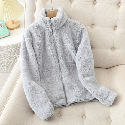 Variant image for Kvinnors Fleecejacka Modern Vinter Mjuk Fleece-Mix-16