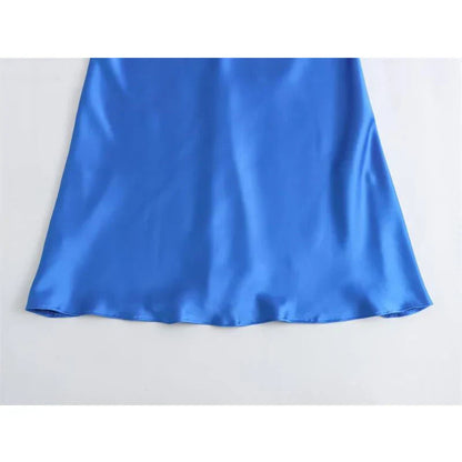 Dam Festklänning Slimmad Polyester Bakre Design-6