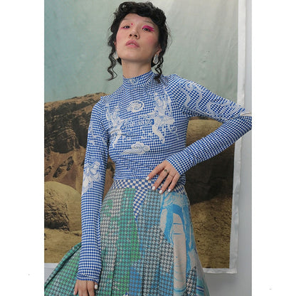 Långärmad Turtleneck Skjorta för Barn i Mjuk Bomullsjersey – Bekväm och Stilren Casual Design 5