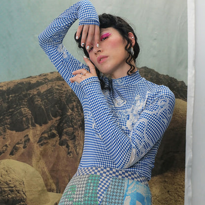 Långärmad Turtleneck Skjorta för Barn i Mjuk Bomullsjersey – Bekväm och Stilren Casual Design 3