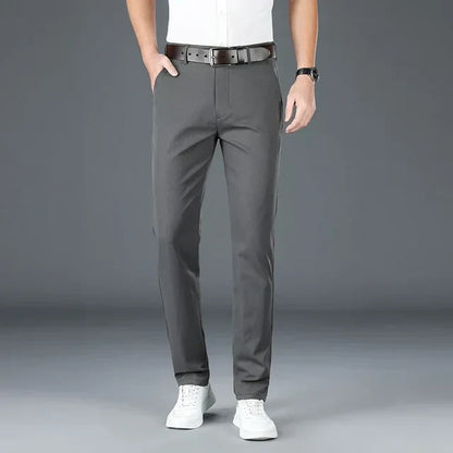 Herrbyxor Modern Stil Andningsbart Material-6