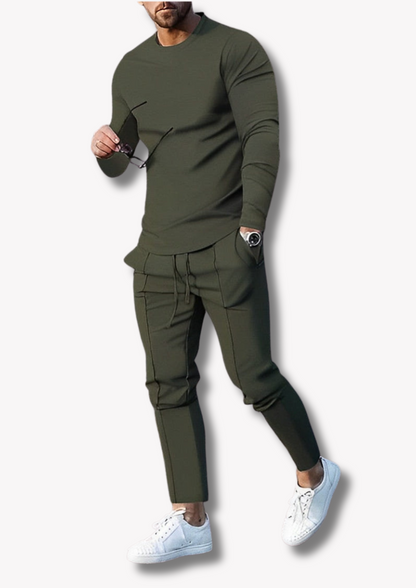 Variant image for Herrset Tröja och Byxor Modern Bomullsblandning-21