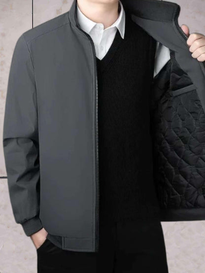 Variant image for Damjacka Quiltad Hög Halsringning Tjock Polyester-39