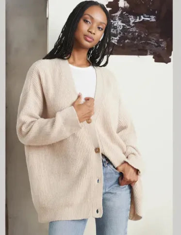 Dam Lång Kashmirväst Elegant Design 14