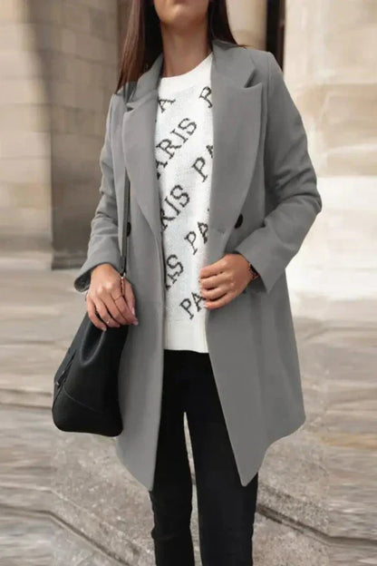 Dam Blazer Figursydd Polyester Mångsidig Design 3