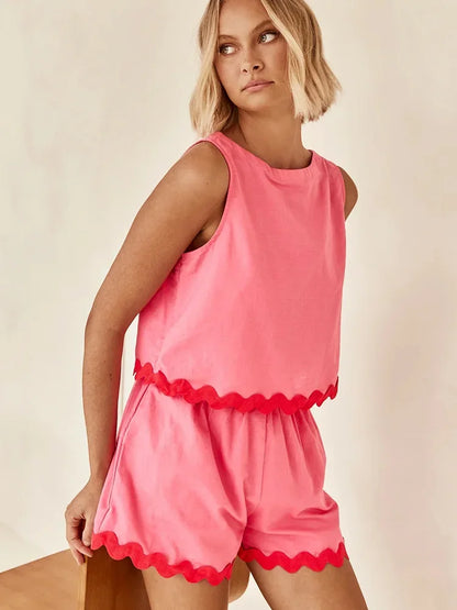 Variant image for Dam Ärmless Set Chic Polyester-8