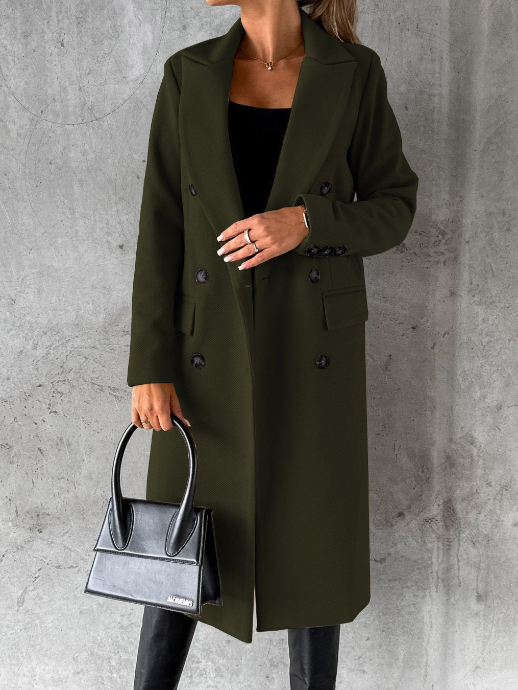 Kvinnors Jacka Elegant Design Högkvalitativ Polyester 11