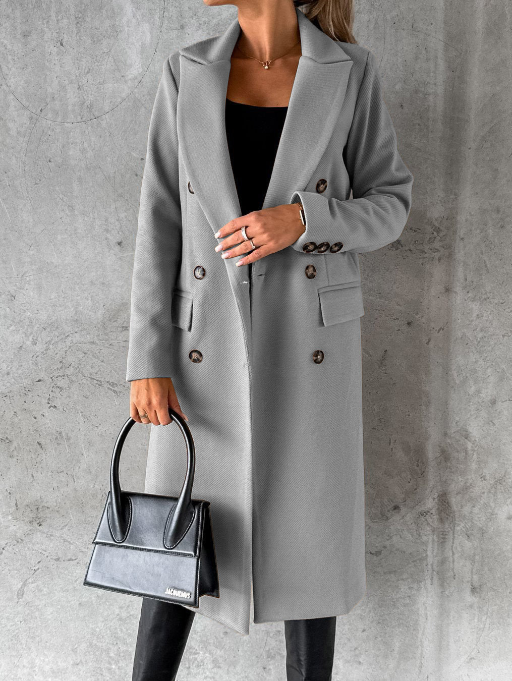 Kvinnors Jacka Elegant Design Högkvalitativ Polyester 3