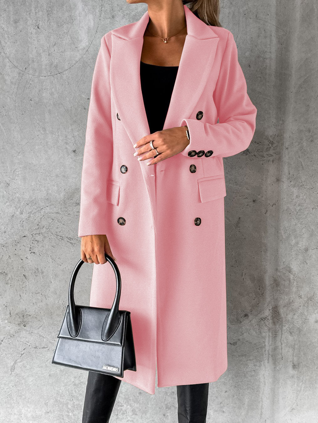 Kvinnors Jacka Elegant Design Högkvalitativ Polyester 7