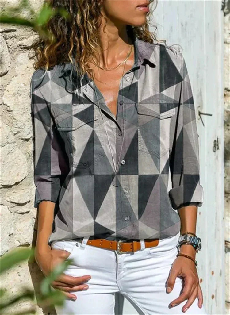 Variant image for Kvinnors Sommarblus Feminin Design 100% Bomull-24
