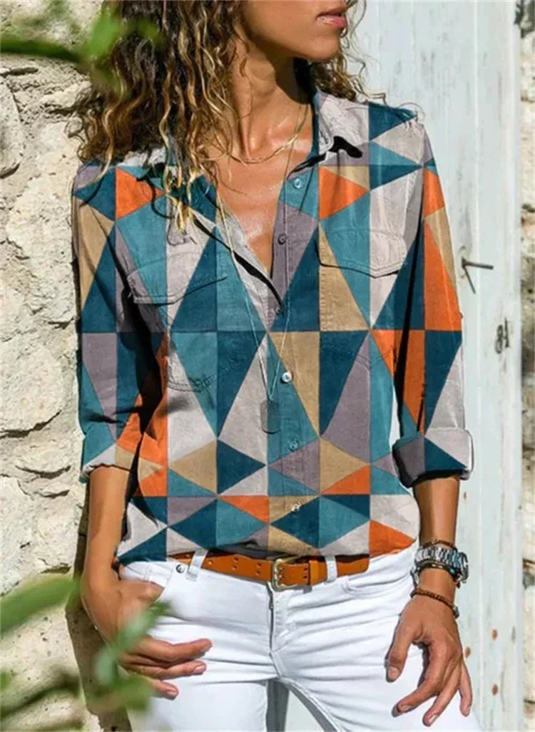 Variant image for Kvinnors Sommarblus Feminin Design 100% Bomull-8