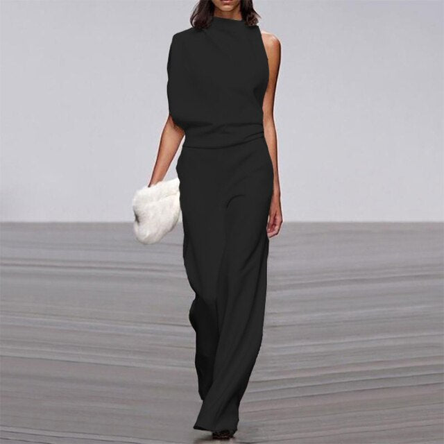 Dam Overall Elegant Multifunktionell Högkvalitativt Tyg-4