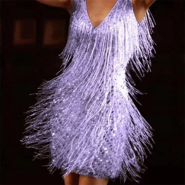 Variant image for Kvinnors Prinsessklänning Elegant Polyester Spandex-17