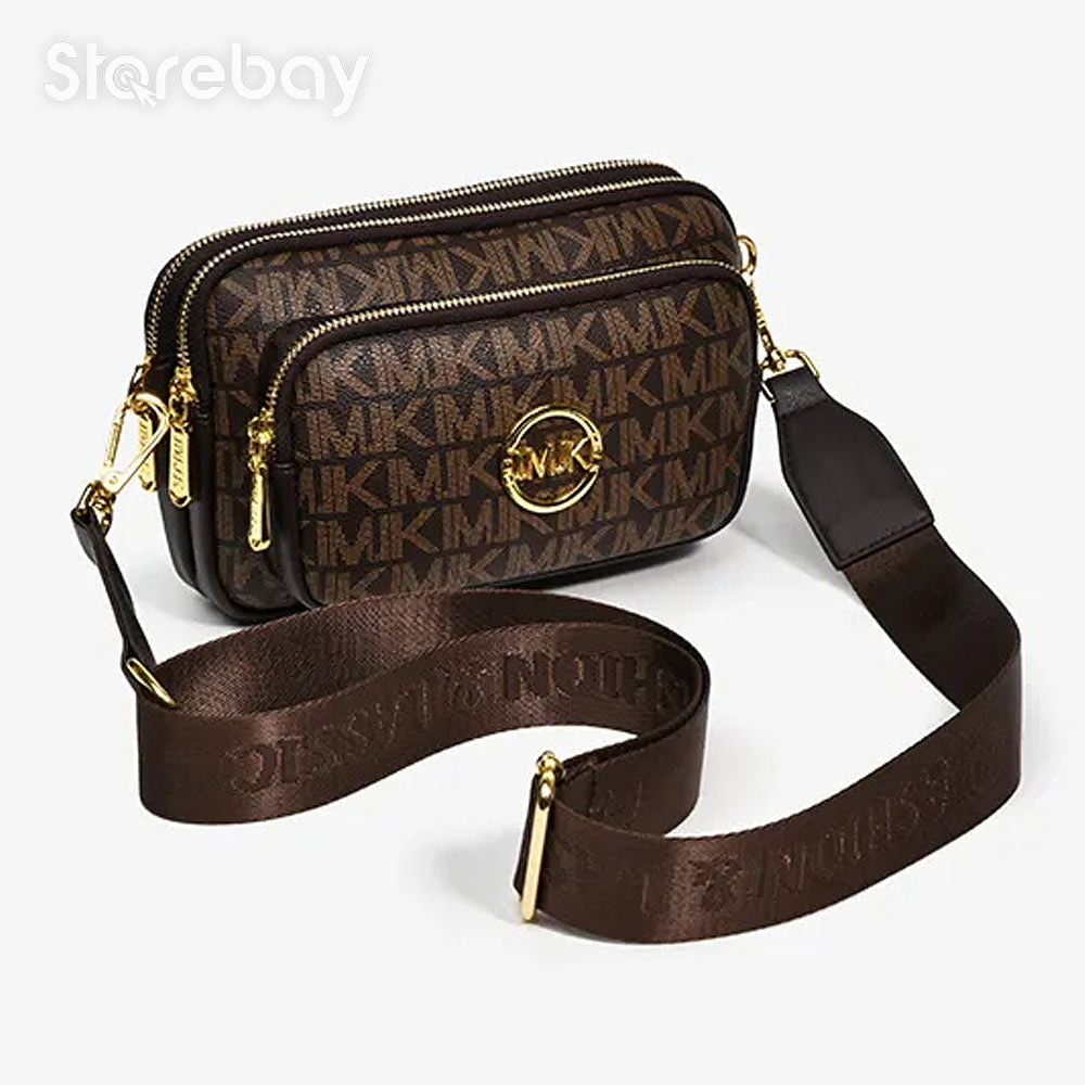 Dam Axelväska Justerbar Axelrem Syntetisk Läder 8