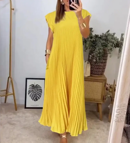 Fina Dam Klänningar Lätt Elegant Silhuett-4