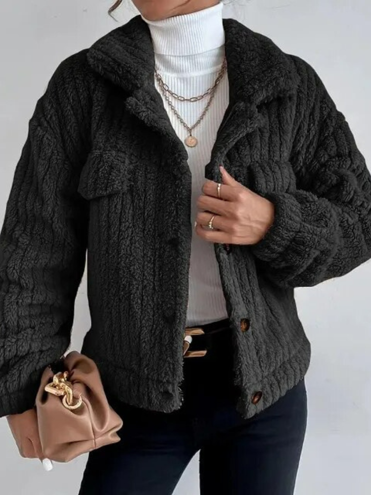 Variant image for Kort Dunjacka Dam Teddy Stil Vattenavvisande Polyester-21