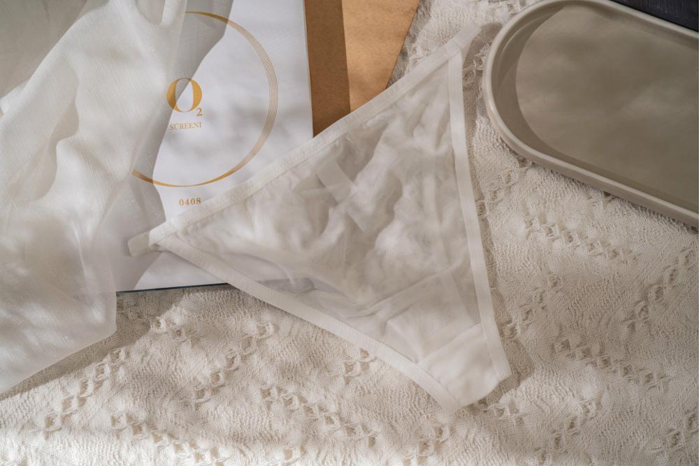 Dam BH-set Sömlös Blommönster Bomull Spandex Nylon-5