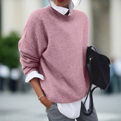 Dam Vintertröja Trendig Design Mjuk Akryl 3