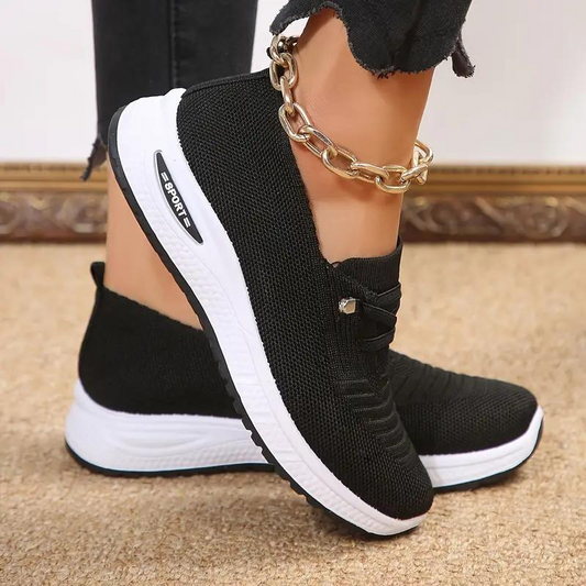 Kvinnors Sneakers Ergonomisk Design Lätta Material-1