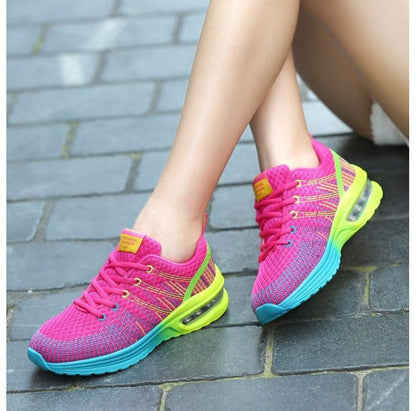 Dam Sneakers Aktiv Komfort Textil Syntet-4