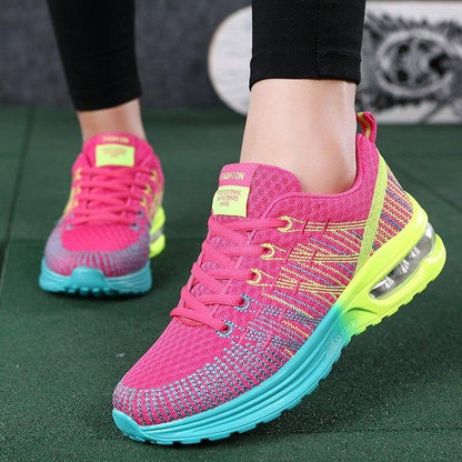 Dam Sneakers Aktiv Komfort Textil Syntet-1