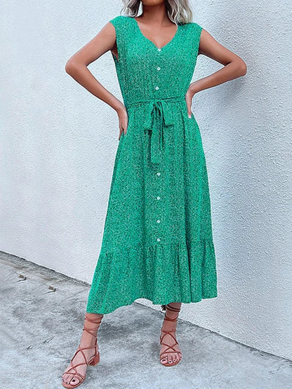 Svart Maxiklänning Dam i Flödande Design – Andningsbart Material för Eleganta Tillfällen 8