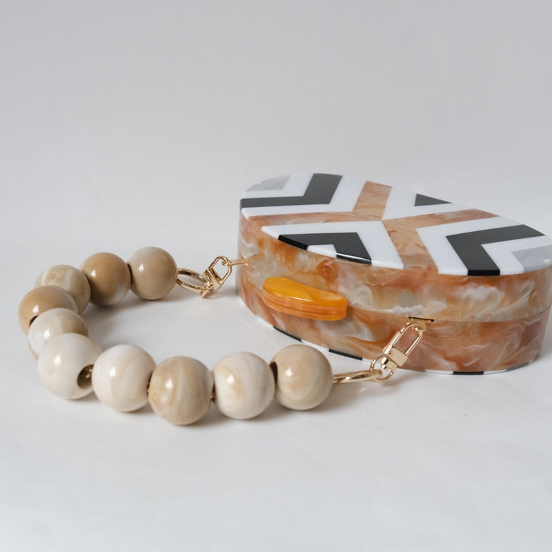 Kvinnors Koppling Geometrisk Mönster PVC med Polyester-3