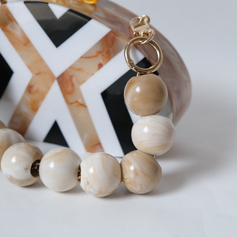 Kvinnors Koppling Geometrisk Mönster PVC med Polyester-5