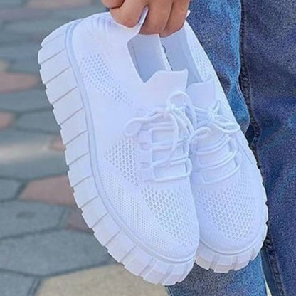 Dam Sneakers Lätta Mesh För Komfortabel Vardag och Träning-1