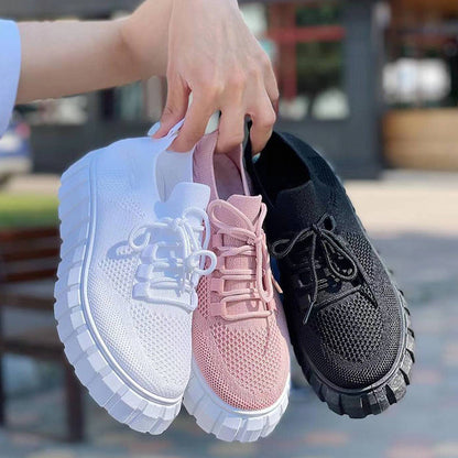 Dam Sneakers Lätta Mesh För Komfortabel Vardag och Träning-4