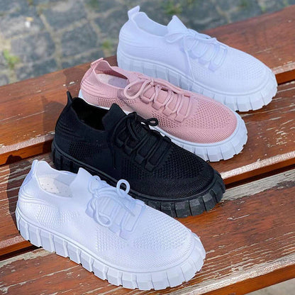 Dam Sneakers Lätta Mesh För Komfortabel Vardag och Träning-2