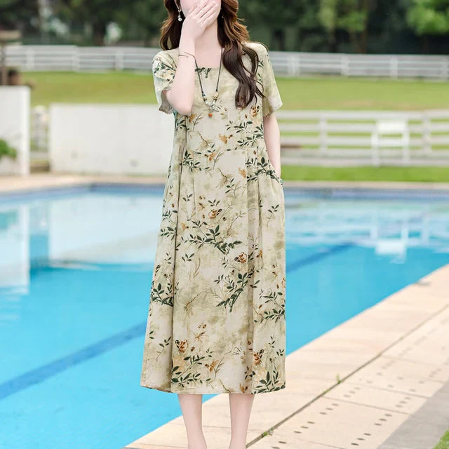 Fina Dam Klänningar Stilren Design Högkvalitativ Polyester 10