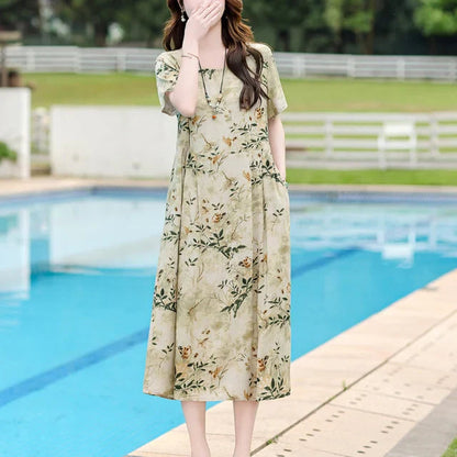 Fina Dam Klänningar Stilren Design Högkvalitativ Polyester 10