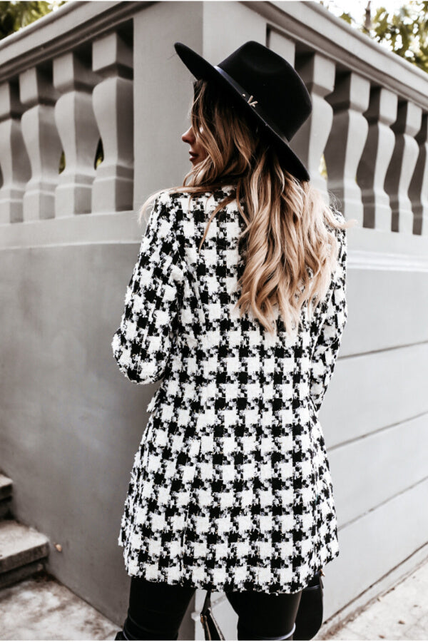 Dam Kappa Trendig Lätt Polyester-2