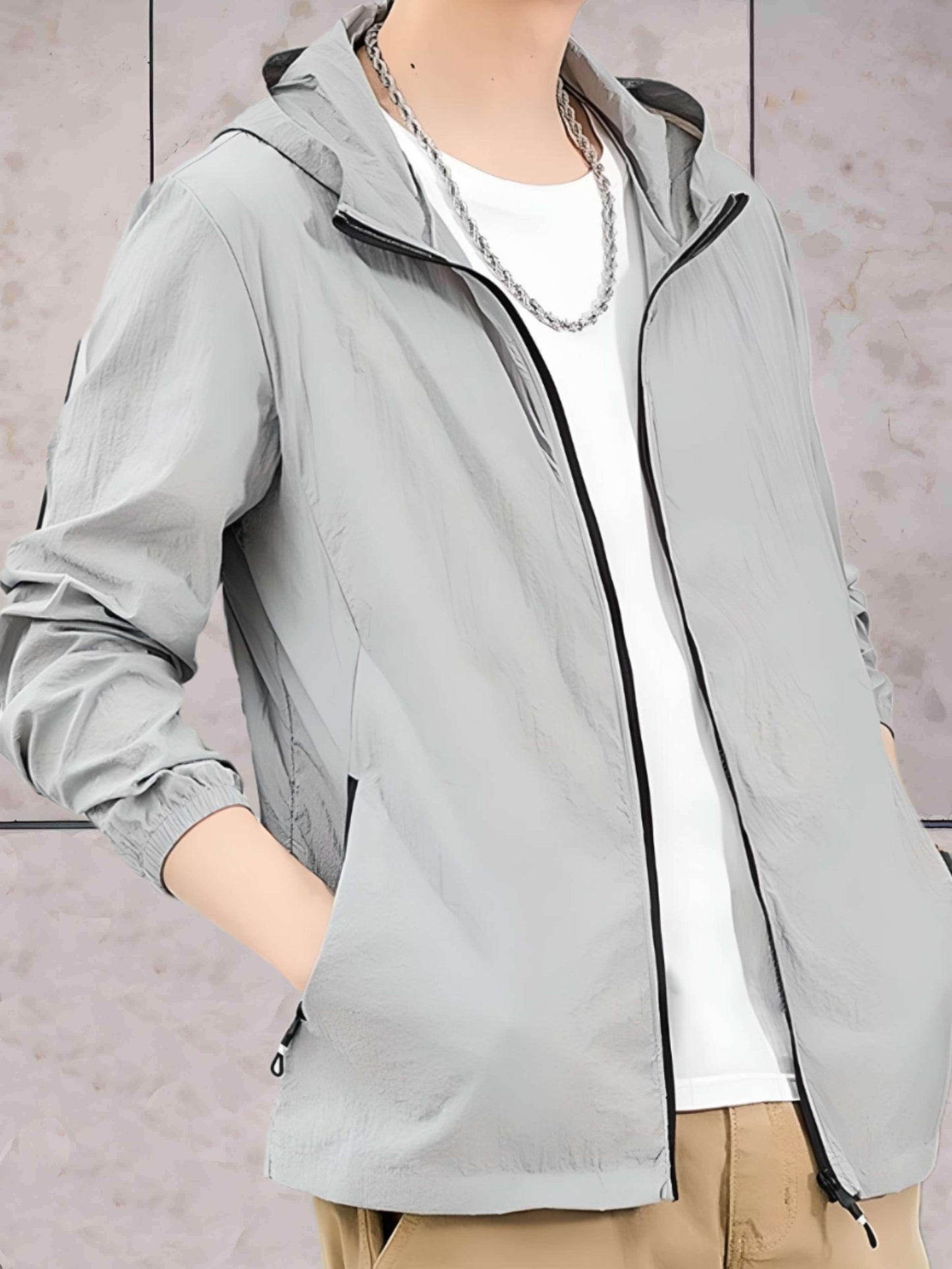 Damjacka Lätt Värmande Polyester Modern Design för Vardagsbruk 9