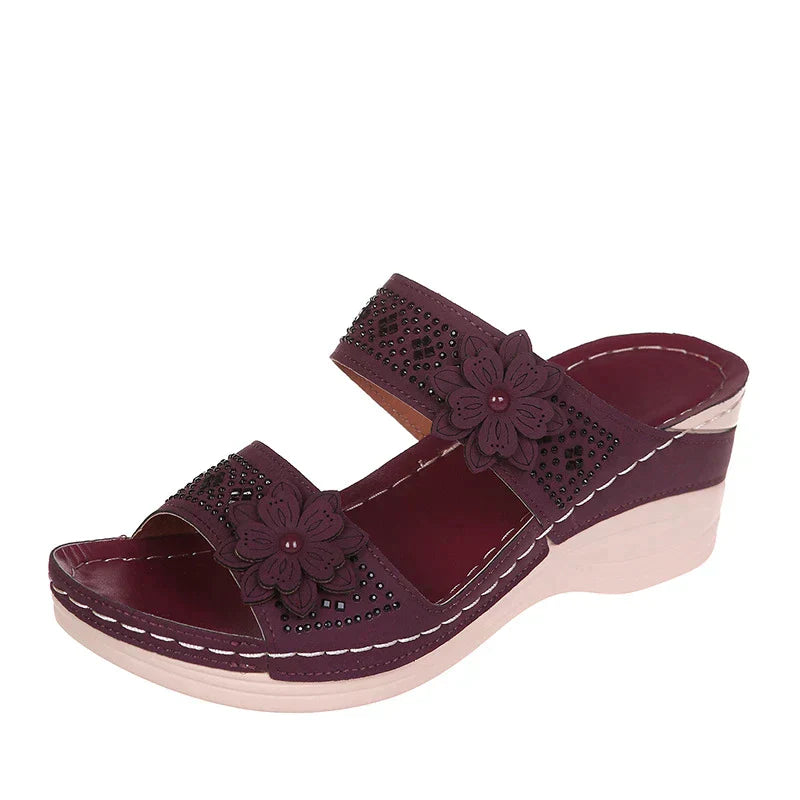 Herr Sandaler Romersk Stil Robust Syntetmaterial-3