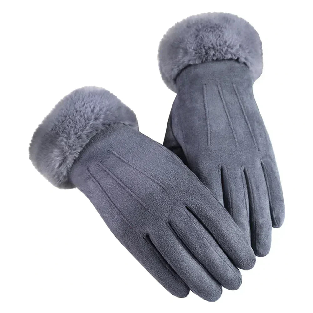 Kvinnors Mockahandskar Modern Design Vinter-6