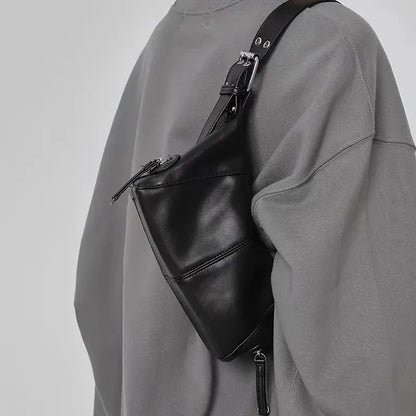 Dam Axelväska Multi-Pocket Syntetiskt Läder för Vardagsbruk 3