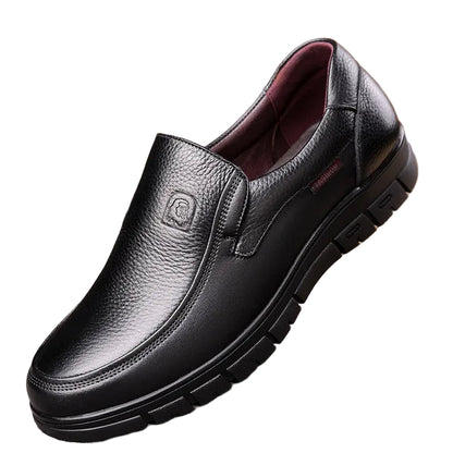 Herr Fritidsskor Loafers Äkta Läder Andningsbar Design 1