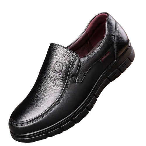 Herr Fritidsskor Loafers Äkta Läder Andningsbar Design 1