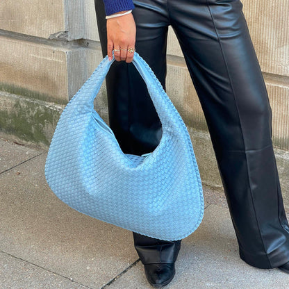 Variant image for Dam Axelväska Flätad Veganläder Rymlig Design-5