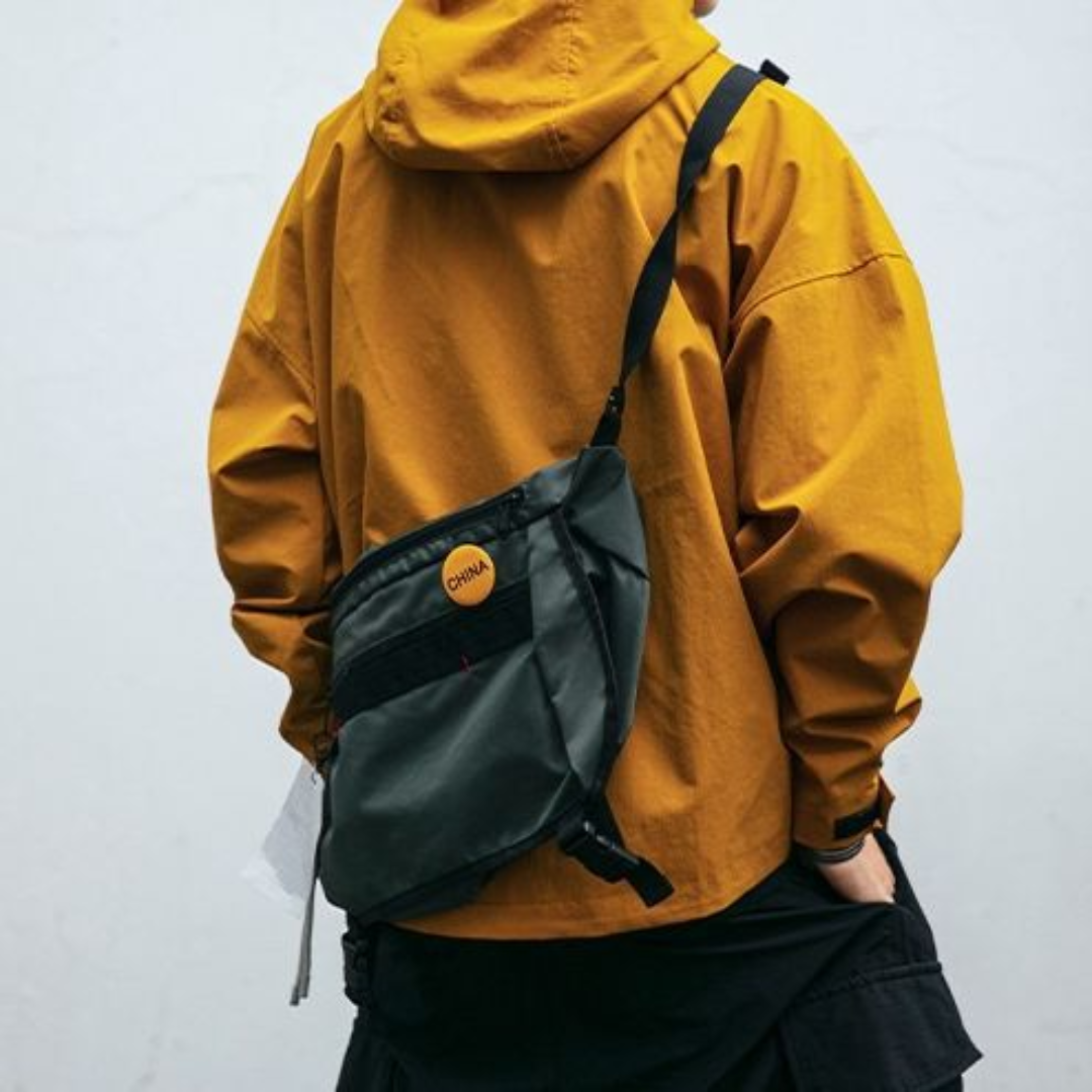 Herr Taktisk Jacka Urban Stil Hållbart Material-2